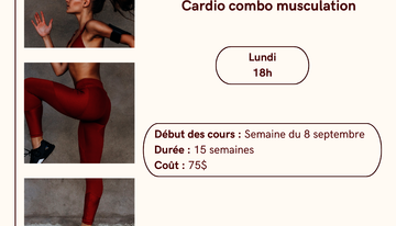 Cardio combo musculation 