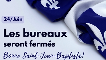 Fermeture des bureaux